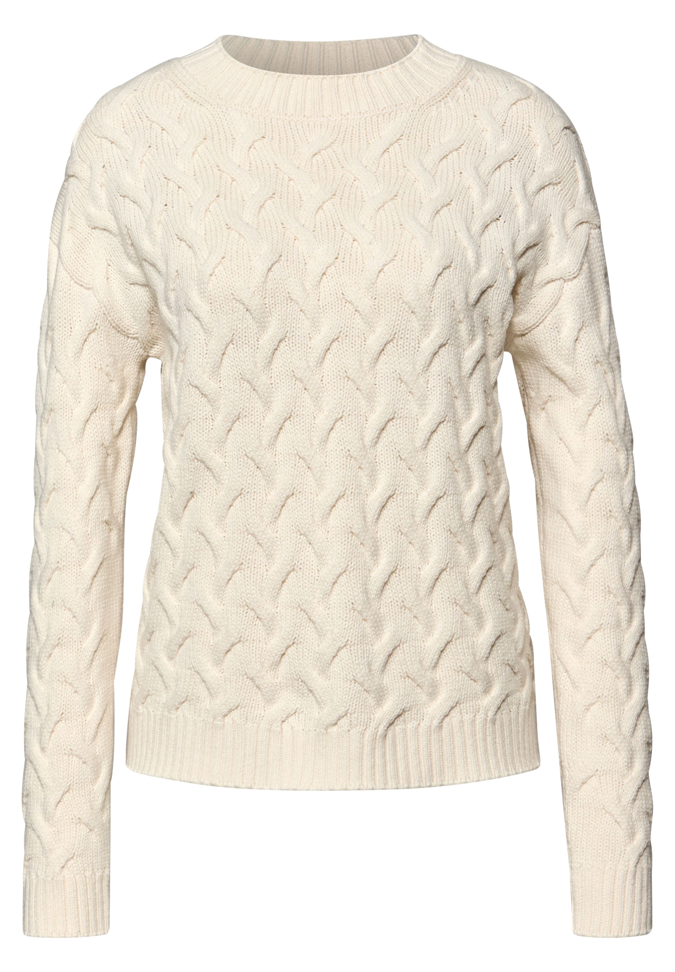 Street One Studio Pullover in Beige: Vorderseite