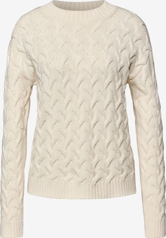 Street One Studio Sweater in Beige: front