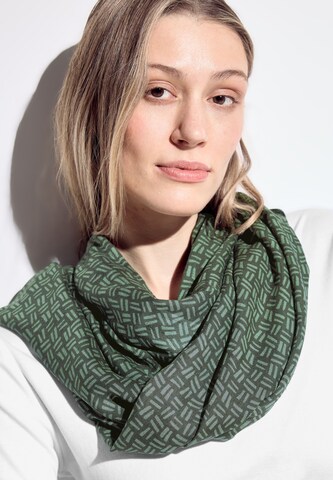 CECIL Tube Scarf in Green: front