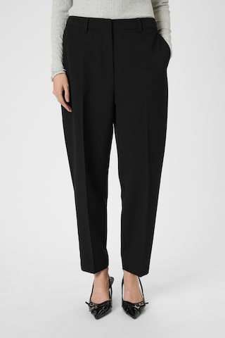 Barrel Pantalon à plis 'Milano' KAREN BY SIMONSEN en noir : devant