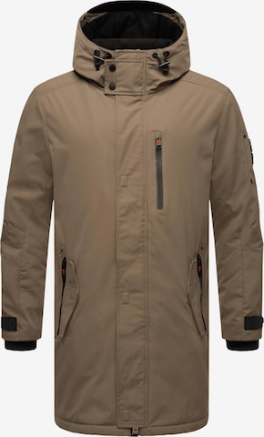 STONE HARBOUR - Casaco funcionais 'Lanzoo' em castanho: frente