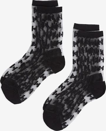 Karl LagerfeldČarape - crna boja: prednji dio