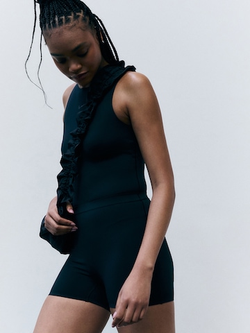 juoda NIKE Siauras Sportinės kelnės