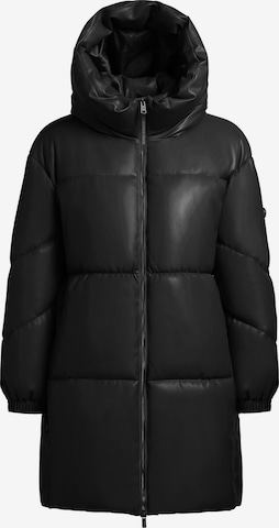 Manteau d’hiver 'Lorsa' khujo en noir : devant
