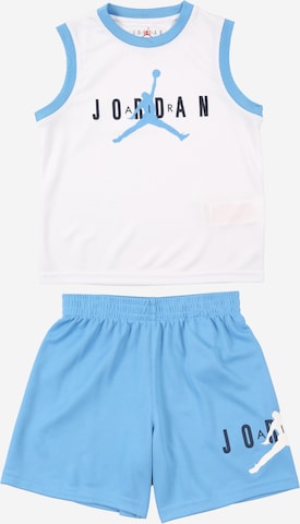 Survêtement Jordan en bleu : devant