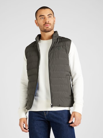 Hackett London Vest in Green: front