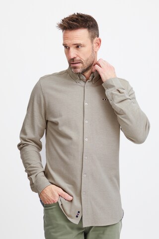 Regular fit Camicia 'Steven' di FQ1924 in beige: frontale