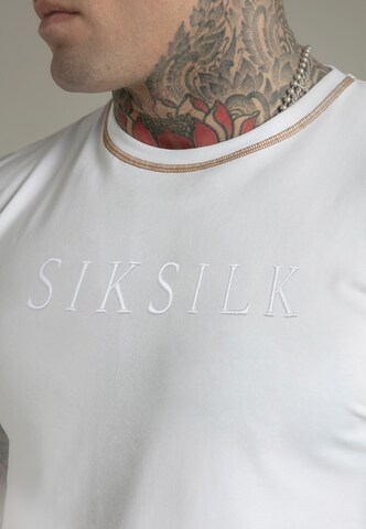 Maglietta di SikSilk in bianco
