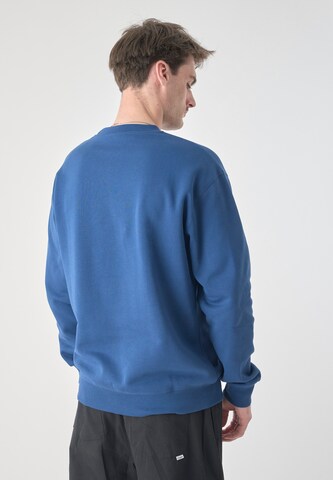 Cleptomanicx Sweatshirt 'Crewneck Ligull Classic' in Blau