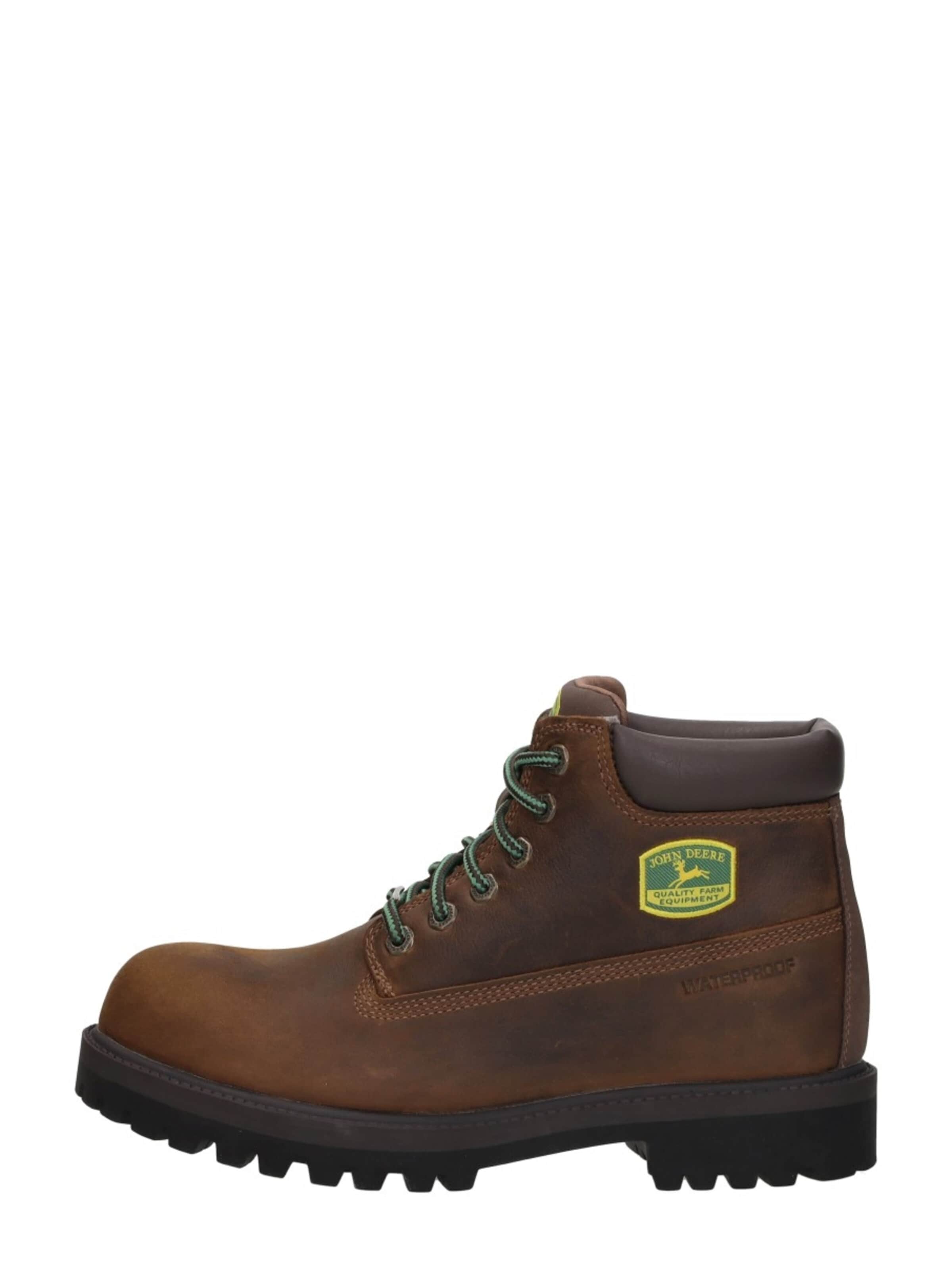SKECHERS Veterlaarzen 'John Deere: Sergeants - Dozer' in Bruin: voorkant