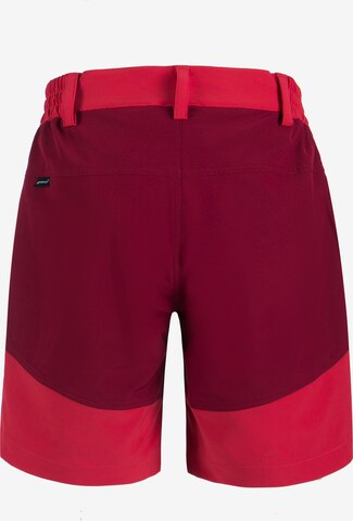 Whistler Regular Workout Pants 'LALA W ACTIV STRETCH' in Red