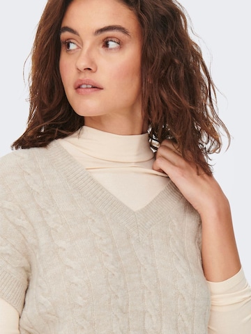 ONLY Pullover 'Melody' in Beige