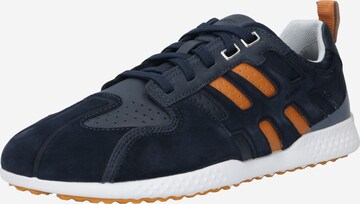 GEOX Låg sneaker i blå: framsida