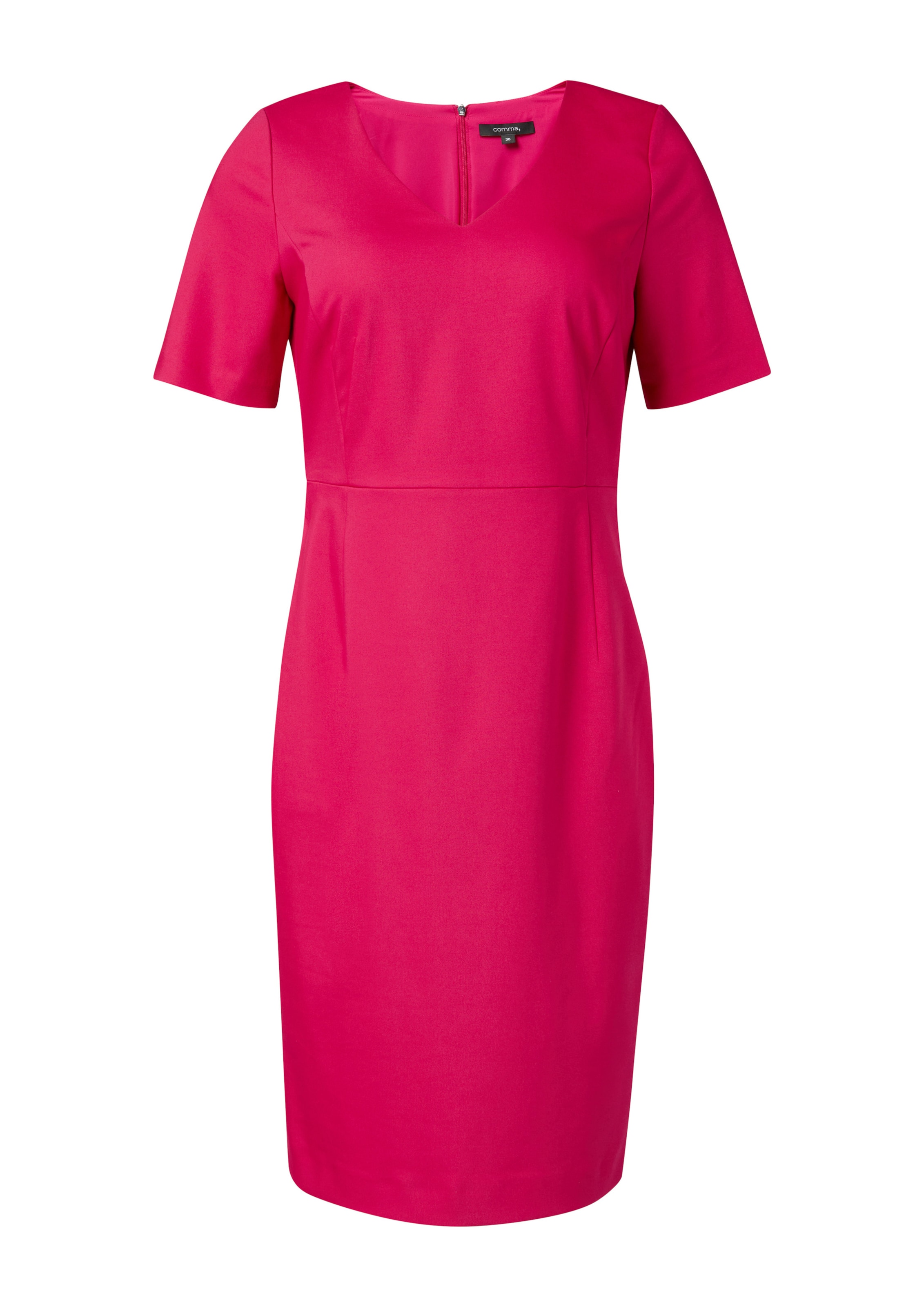 Robe fourreau COMMA en rose : devant