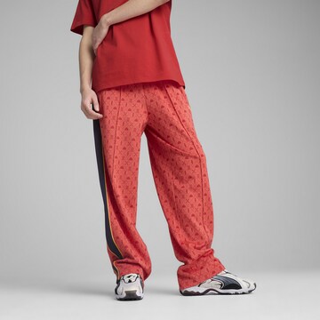 Loosefit Pantalon de sport 'Road To Unity' PUMA en rouge