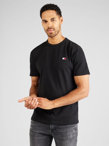 Tommy Jeans Shirt 'Classic' in Black: front