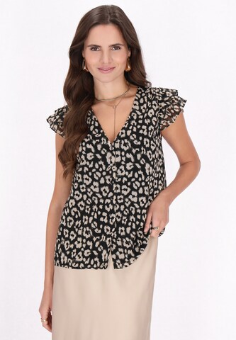 faina Blouse 'Fashion Look' in Black: front