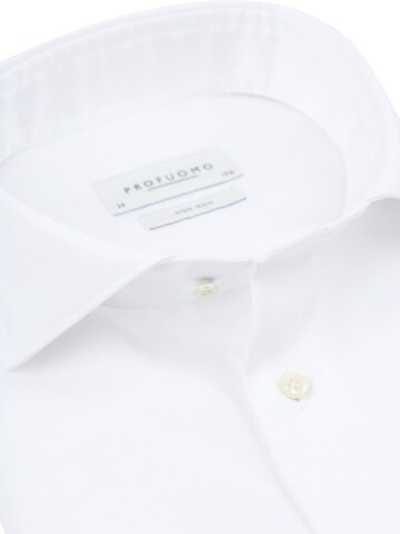 Profuomo Slim Fit Hemd‌‌‌‌ in Weiß
