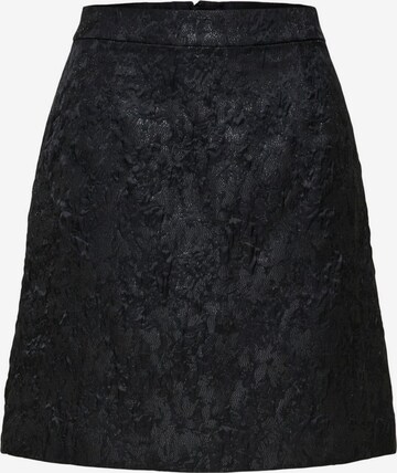 SELECTED FEMME Rok in Zwart: voorkant