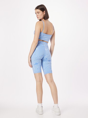 Skinny Leggings 'Marble Print Bike' ADIDAS ORIGINALS en bleu