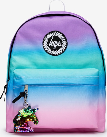 hype Backpack ' Mint Lilic Gradient ' in Purple: front