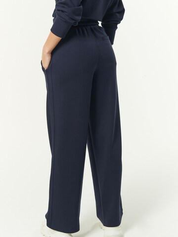 Next Wide leg Trousers in Blue