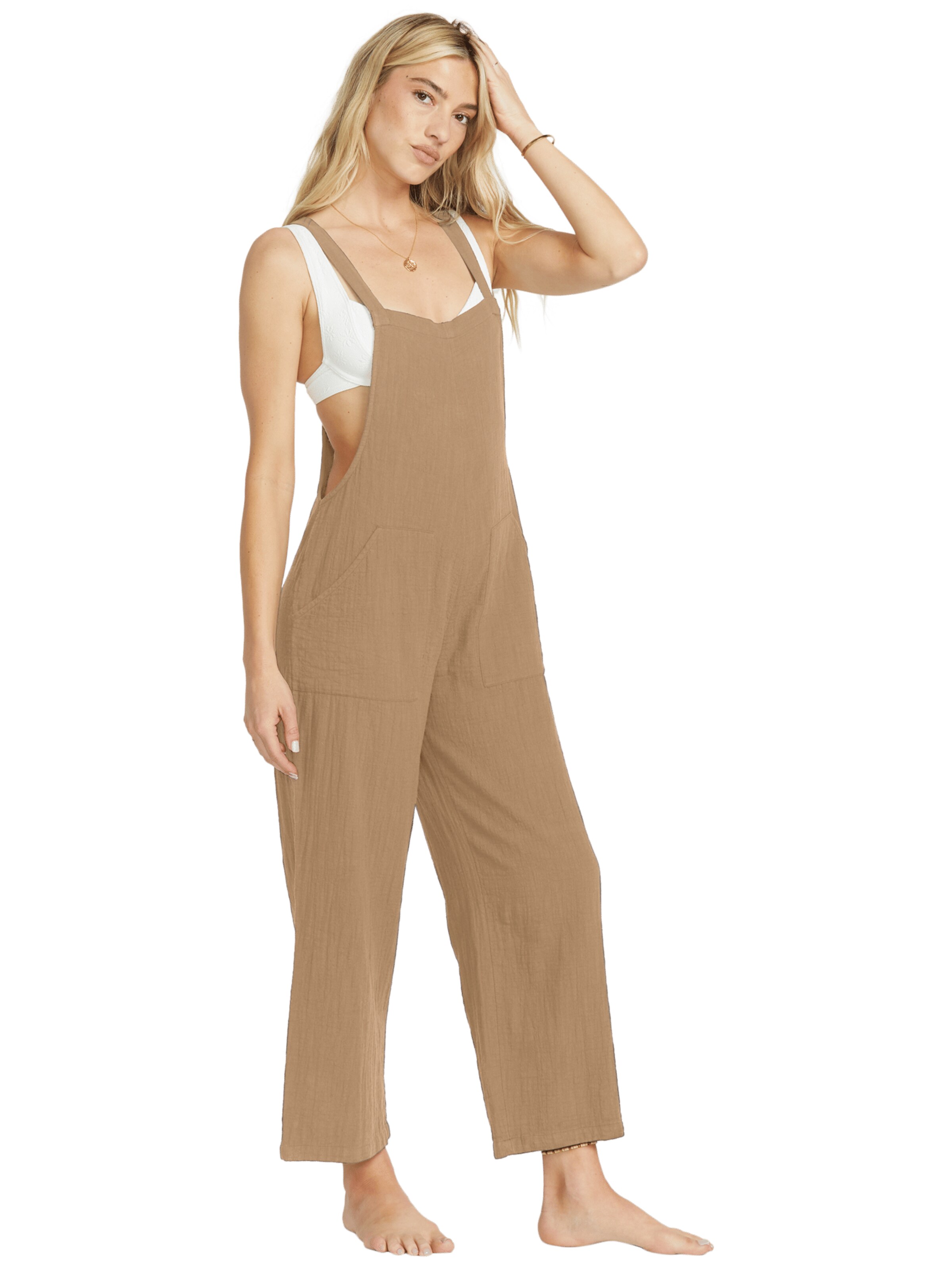 Regular Salopette 'Pacific Time' BILLABONG en beige