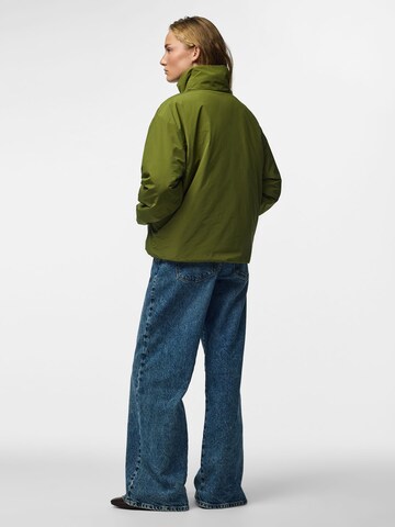 PIECES Between-season jacket in Green