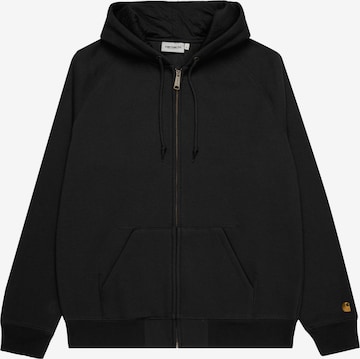 Veste de survêtement Carhartt WIP en noir : devant