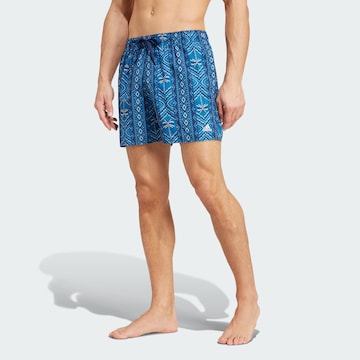 ADIDAS SPORTSWEAR Boardshorts 'Adidas x Farm Rio' in Blau: Vorderseite