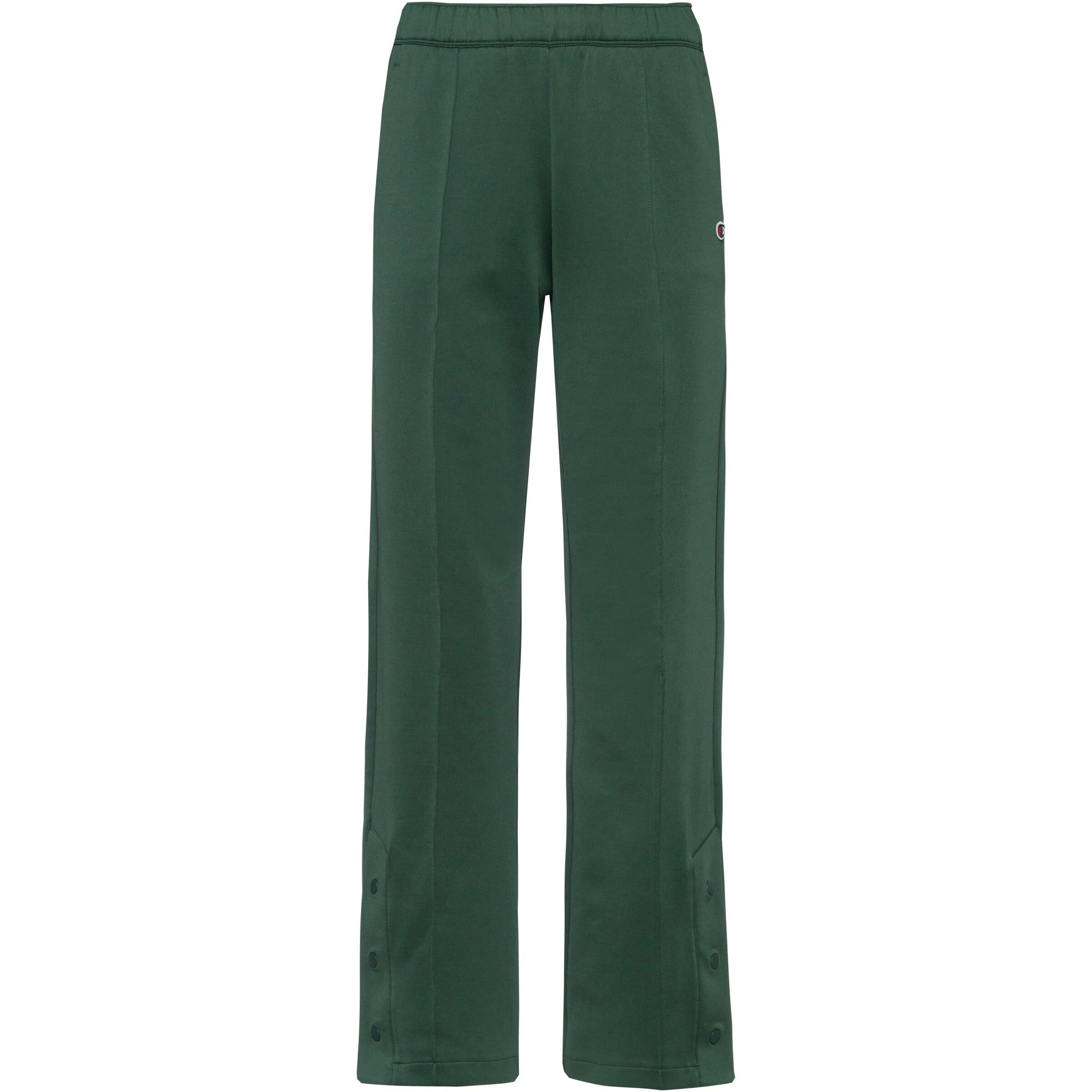 Champion Wide leg Pants 'Icons' in Green: front