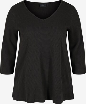 Zizzi Blouse 'Ehanin' in Black: front