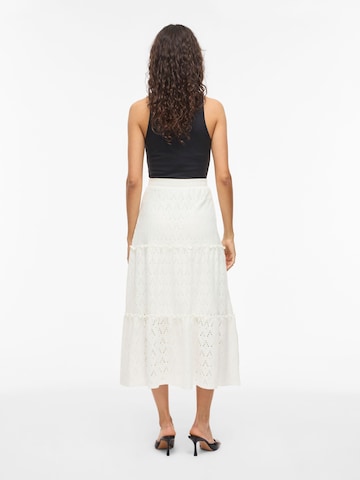 VILA Rok 'VIAmalina' in Wit