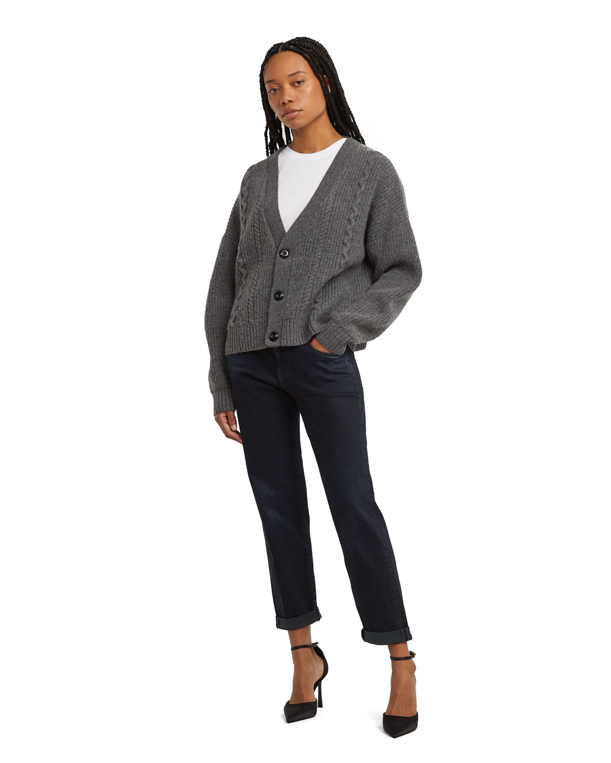 G-STAR Knit Cardigan in Grey