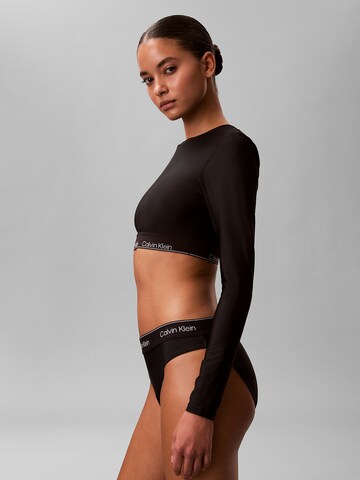 T-shirt fonctionnel Calvin Klein Swimwear en noir
