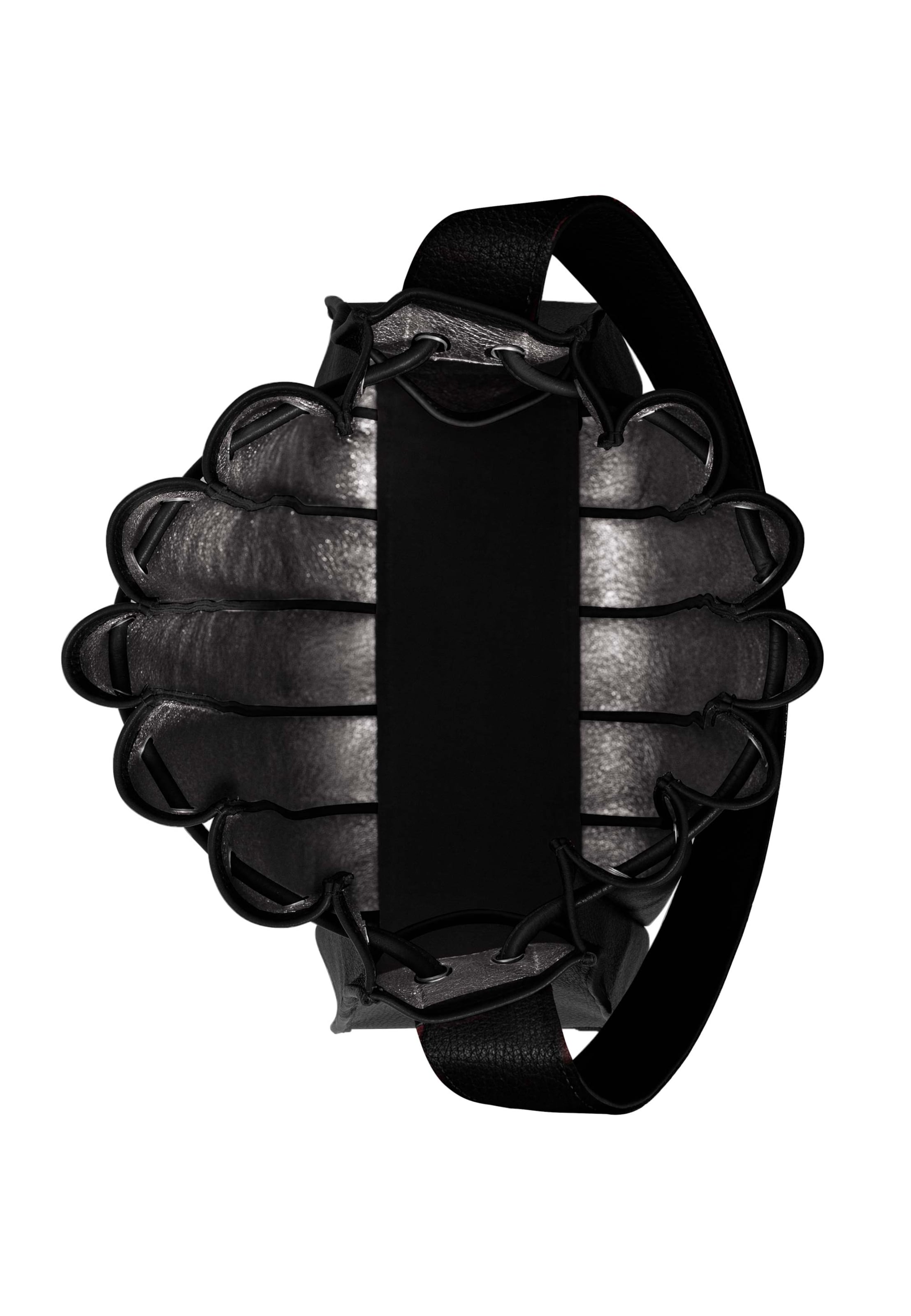 Gretchen Shoulder Bag 'Fan' in Black