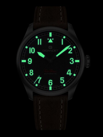 Gigandet Analog Watch 'RED BARON' in Brown