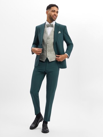 Coupe slim Pantalon à plis 'Melvin' STRELLSON en vert