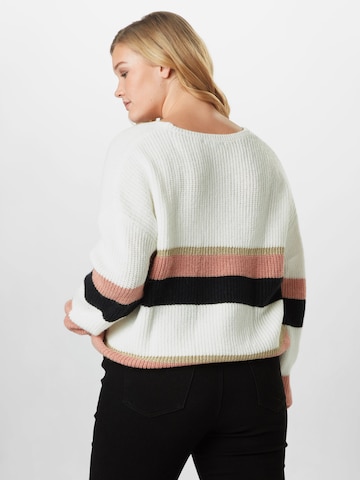 ABOUT YOU Curvy Sweater 'Leona' in Mixed colors