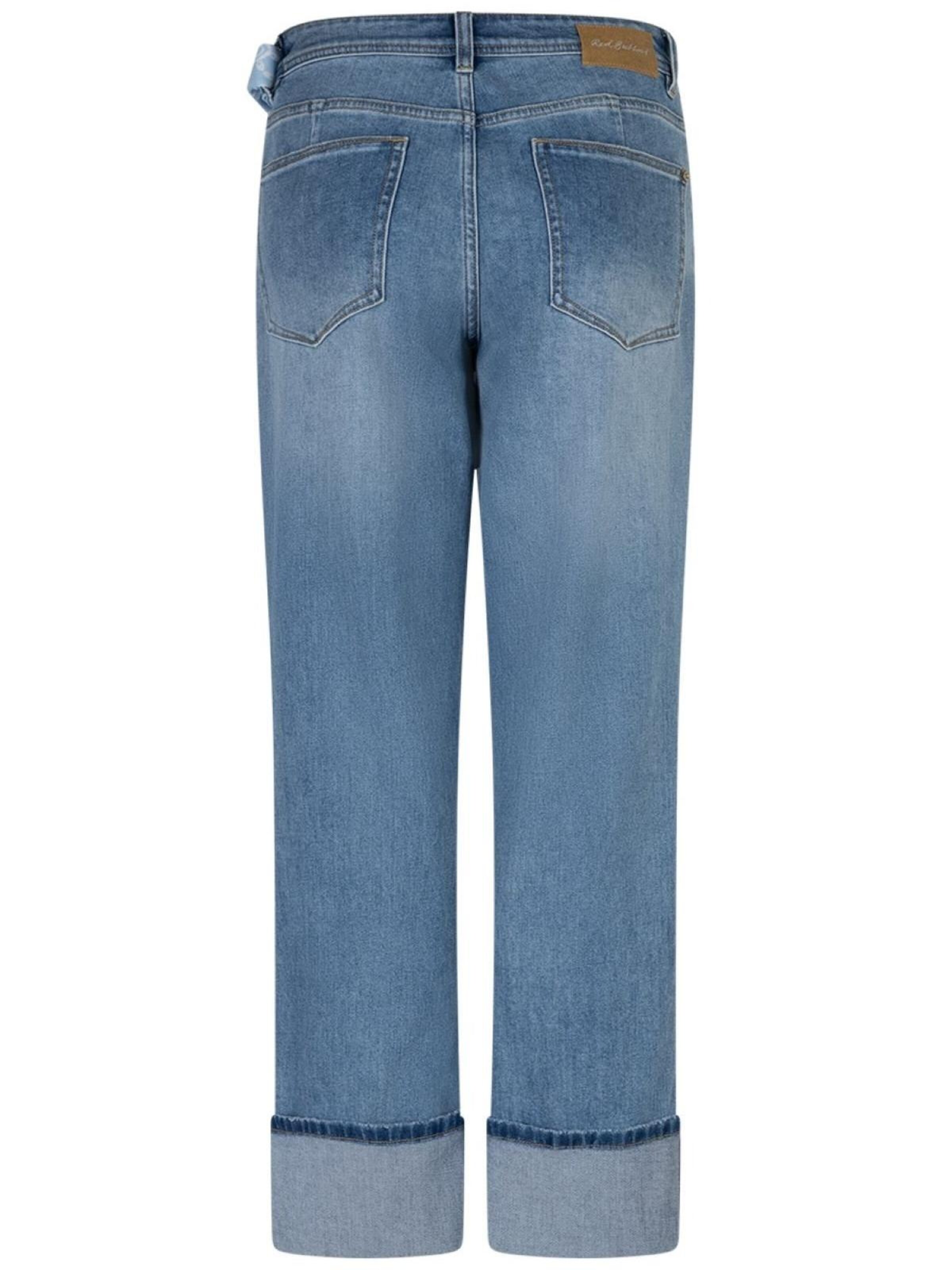 Red Button Regular Jeans 'Red Button Kim high scarf' in Blauw