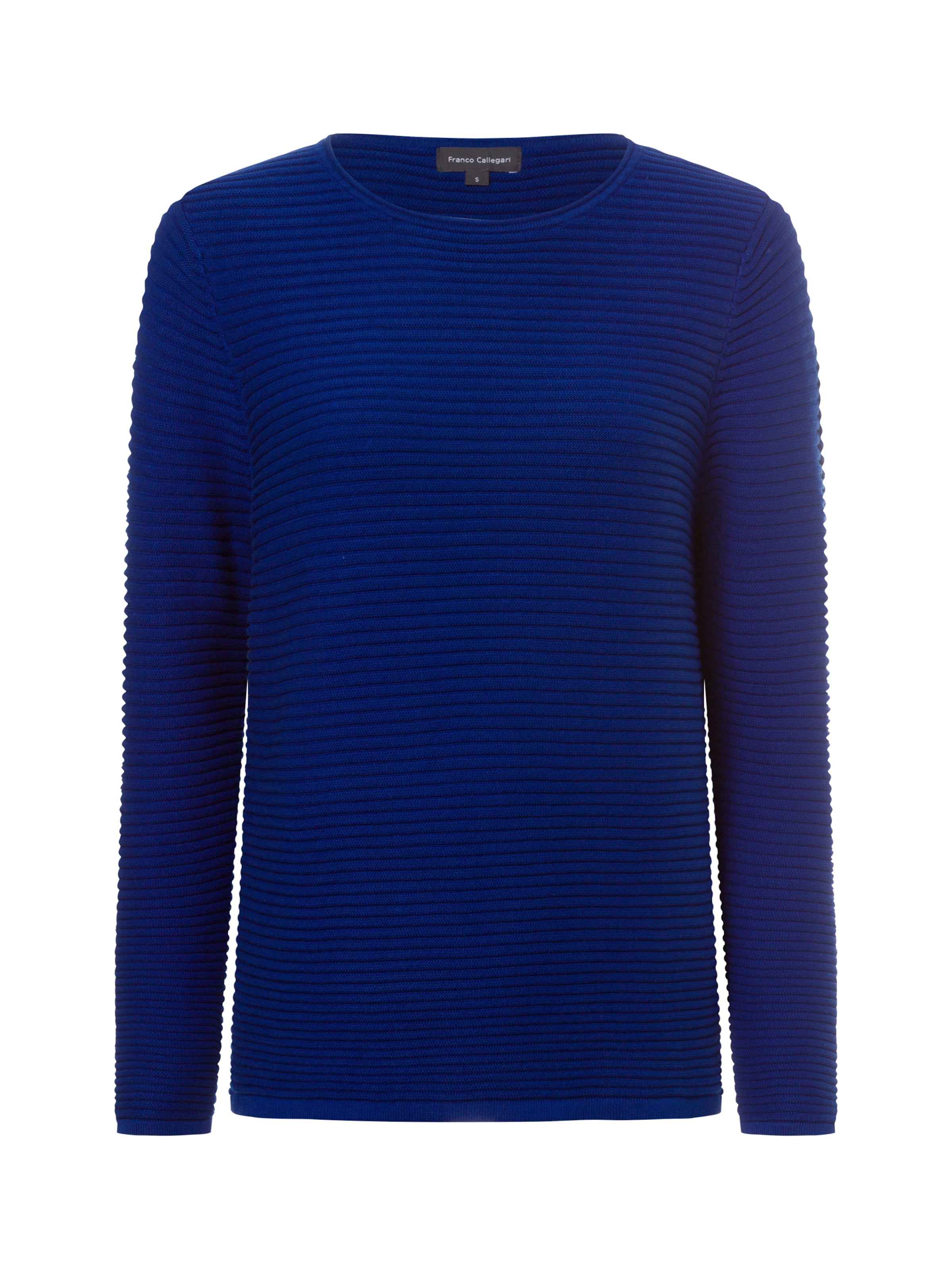Franco Callegari Trui in Blauw: voorkant