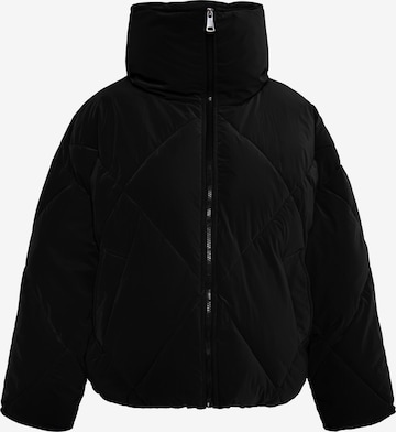 RISAPrijelazna jakna - crna boja: prednji dio