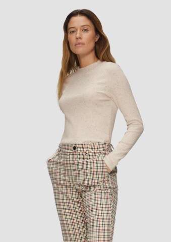 s.Oliver Shirt in Beige: Vorderseite