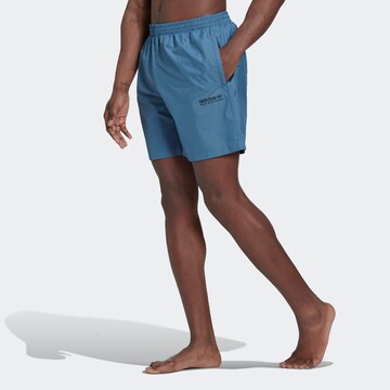 ADIDAS ORIGINALS Board Shorts 'Adventure' in Blue: front