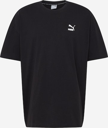 T-Shirt PUMA en noir : devant