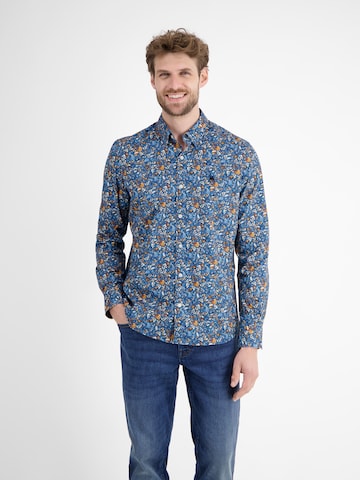 Coupe regular Chemise LERROS en bleu : devant