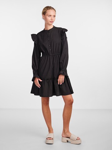 PIECES Shirt Dress 'SIRASI' in Black