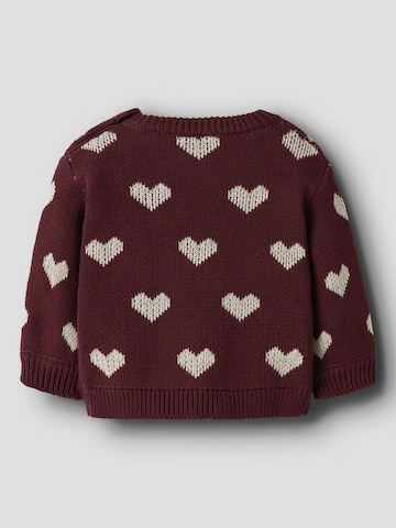 NAME IT Pullover 'NBFOANA' i rød