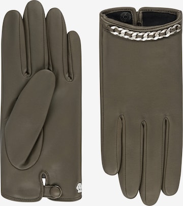 Mezzoguanti 'LOIRET TOUCH' di Roeckl in verde: frontale
