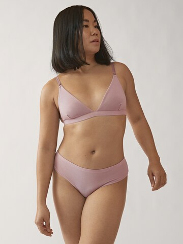 ARMEDANGELS Triangle Bra in Pink: front